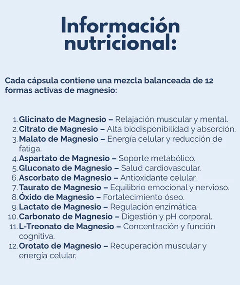 Magnesium 12 IN 1® - Sueño Reparador