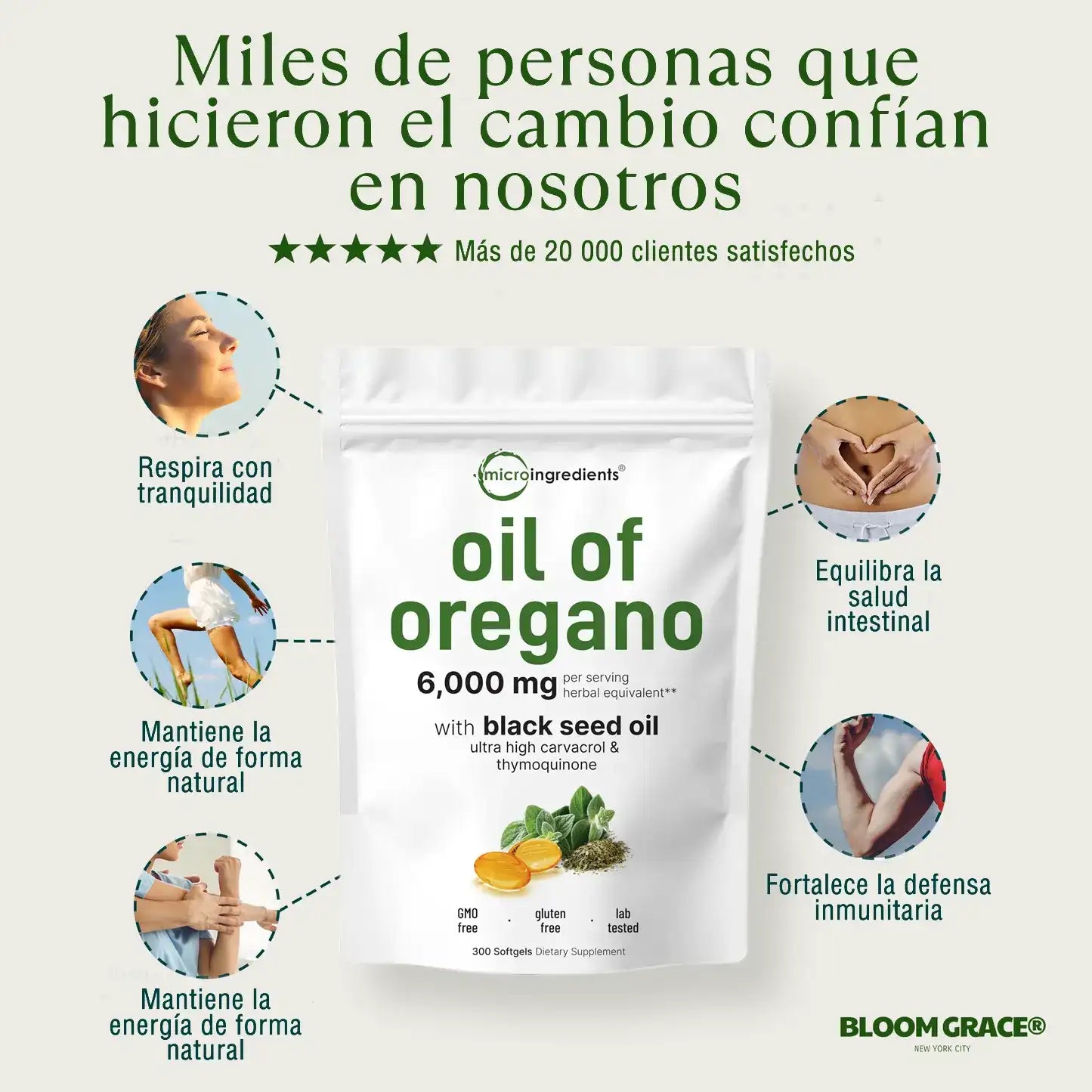 Aceite de orégano Microingredients