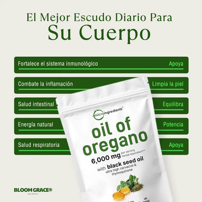 Aceite de orégano Microingredients