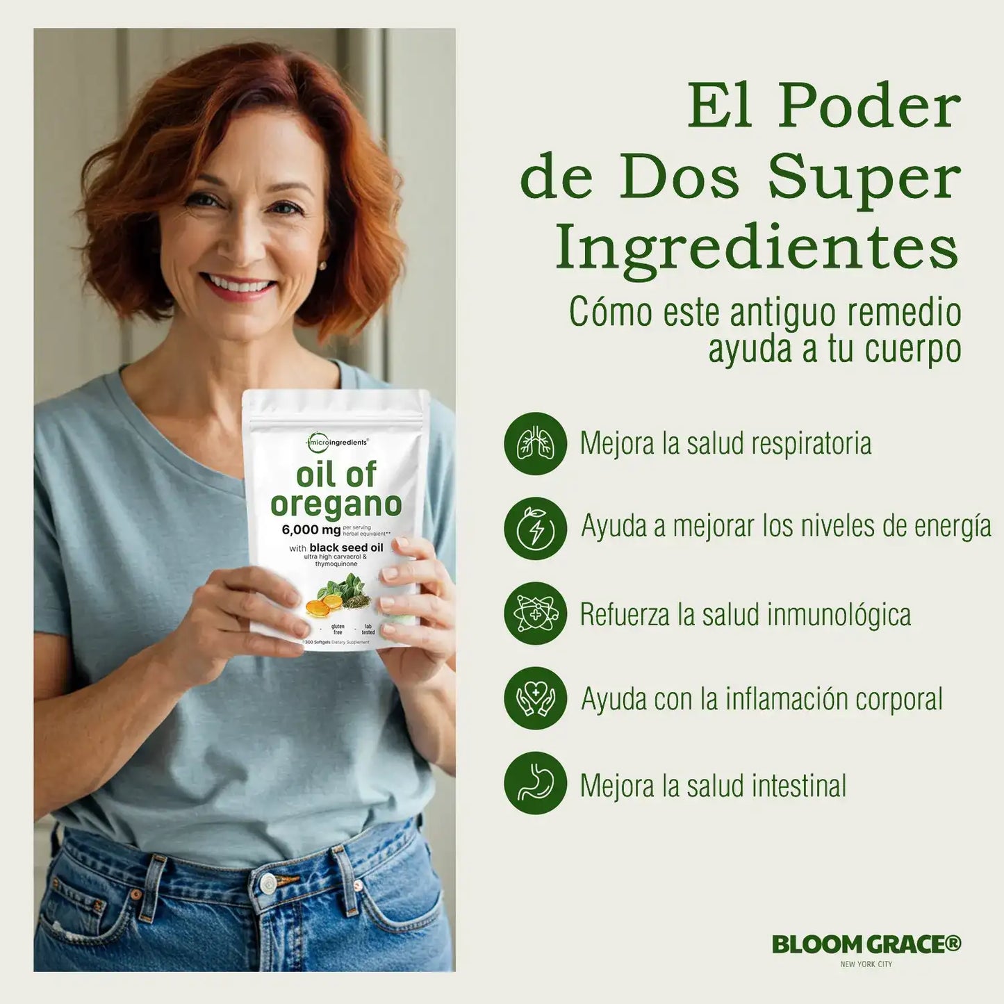 Aceite de orégano Microingredients