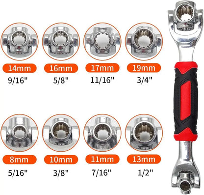 LLAVE DE RACH MULTIFUNCIONAL ¡1 Sola Herramienta, 16 Soluciones en tu Bolsillo!