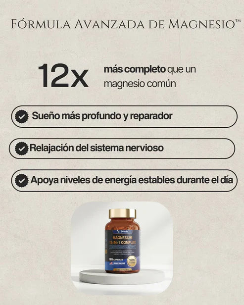 Magnesium 12 IN 1® - Sueño Reparador