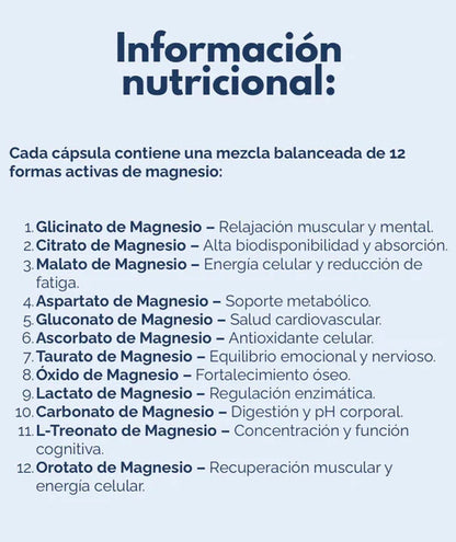 Magnesium 12 IN 1® - Sueño Reparador