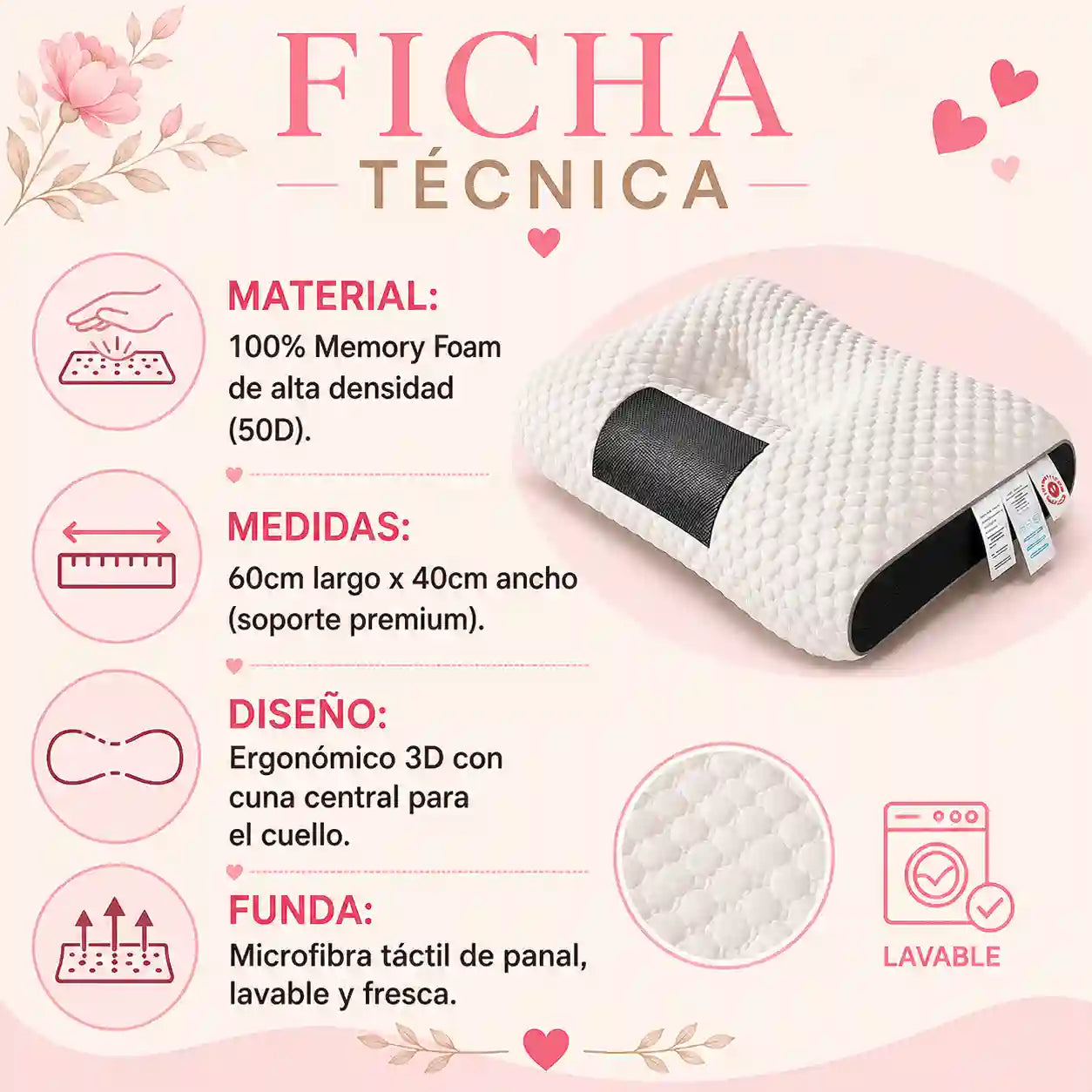 Almohada Ortopédica – Edición Especial