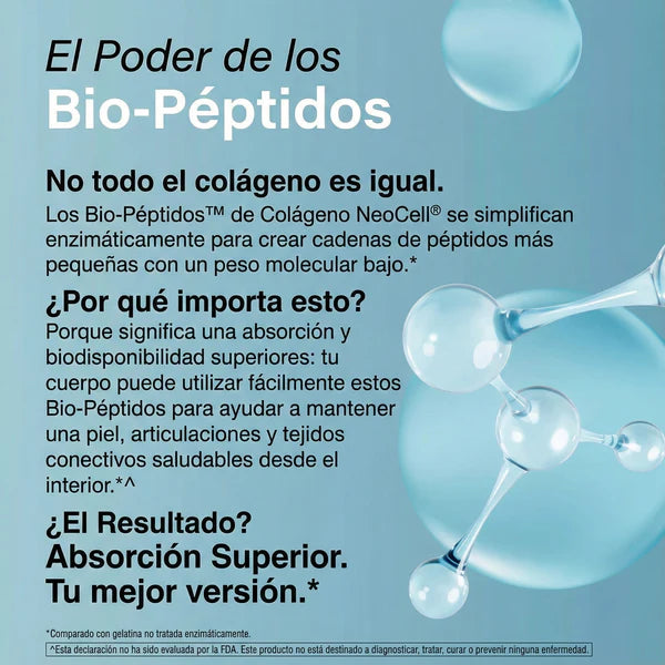 Neocell® Colágeno Bio-Péptidos en Polvo 20 oz