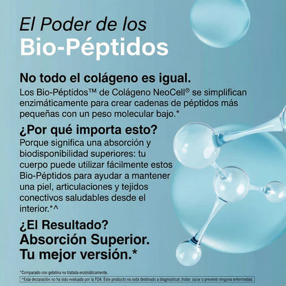 Neocell® Colágeno Bio-Péptidos en Polvo 20 oz