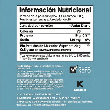 Neocell® Colágeno Bio-Péptidos en Polvo 20 oz