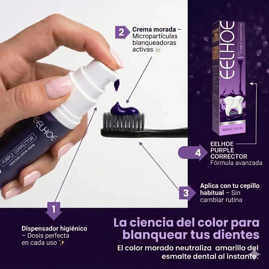 CREMA MORADA BLANQUEADORA EELHOE