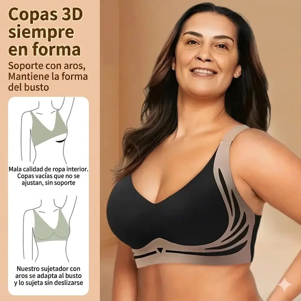BRASIER LIFTCURVE™ SIN VARILLAS ULTRA COMODO