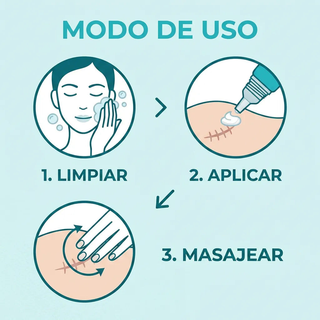 Deja de tapar, empieza a sanar. Dile adiós a las marcas con SADOER Repair Cream