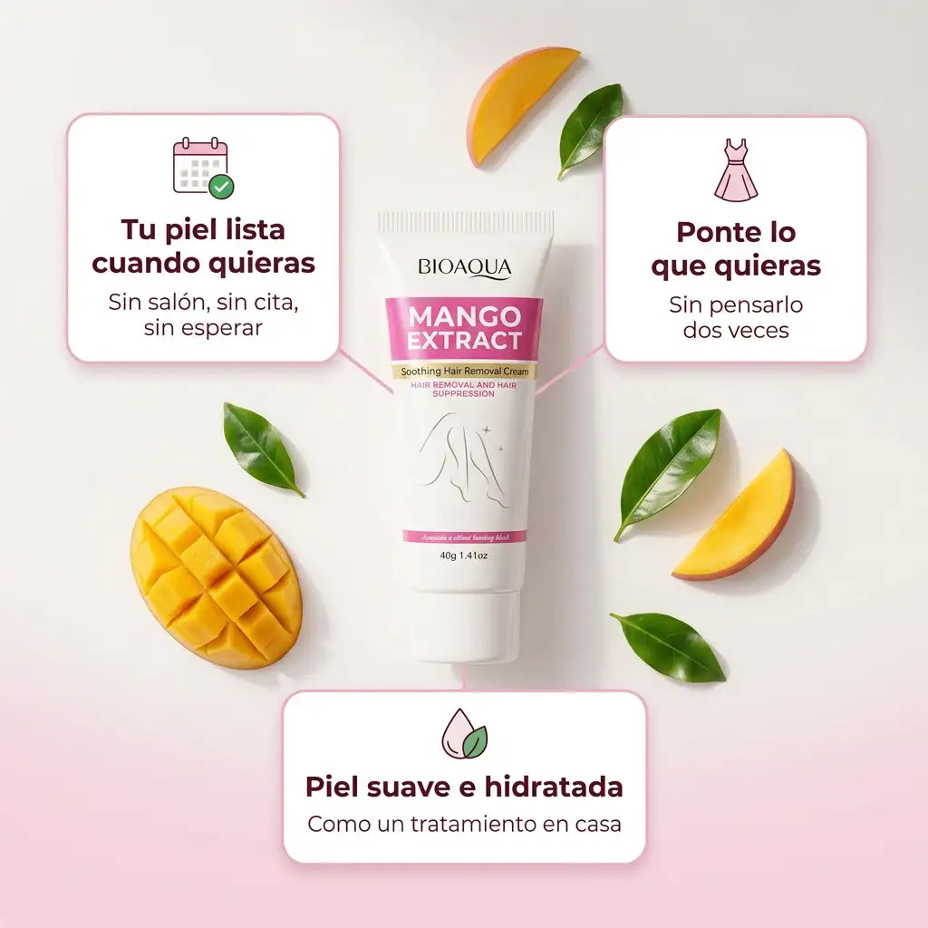 OFERTA 2X1 CREMA BIOAQUA | Sin cuchilla, sin cera, sin dolor